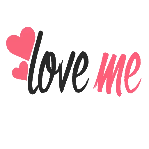 Word Love Text Free Clipart HQ Transparent PNG Image