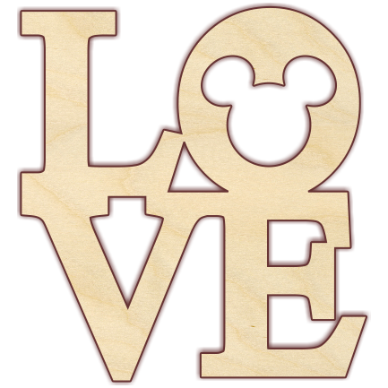 Love Wood Clipart Transparent PNG Image