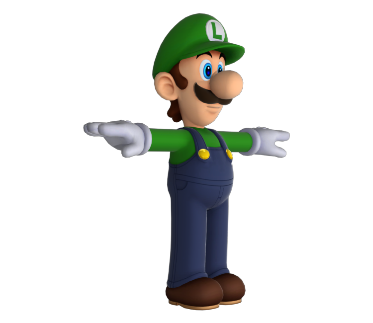 Smash Toy For 3Ds Brawl Luigi Transparent PNG Image