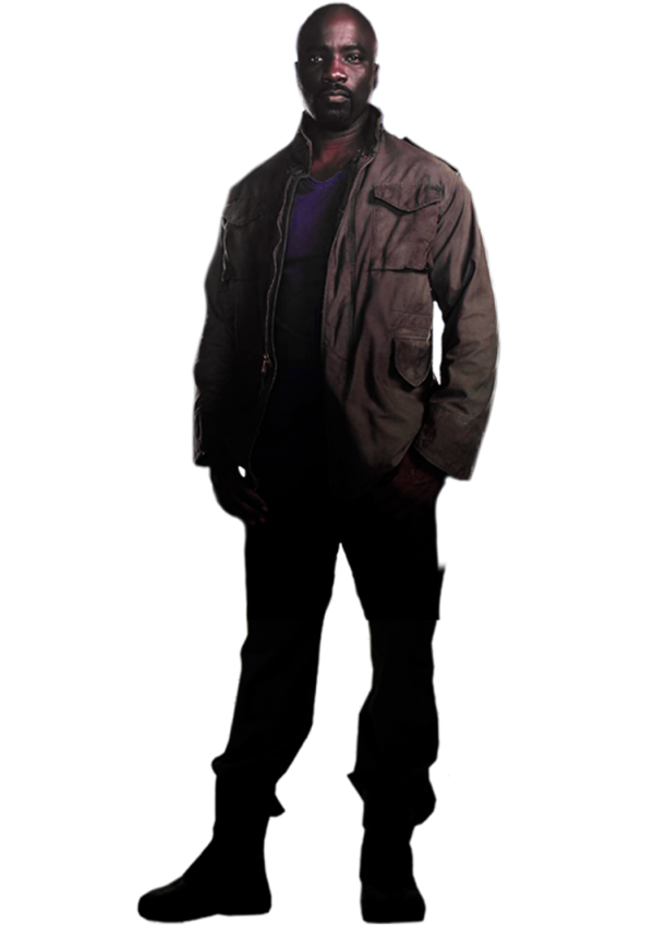 Luke Cage Characters Picture Free Clipart HQ Transparent PNG Image