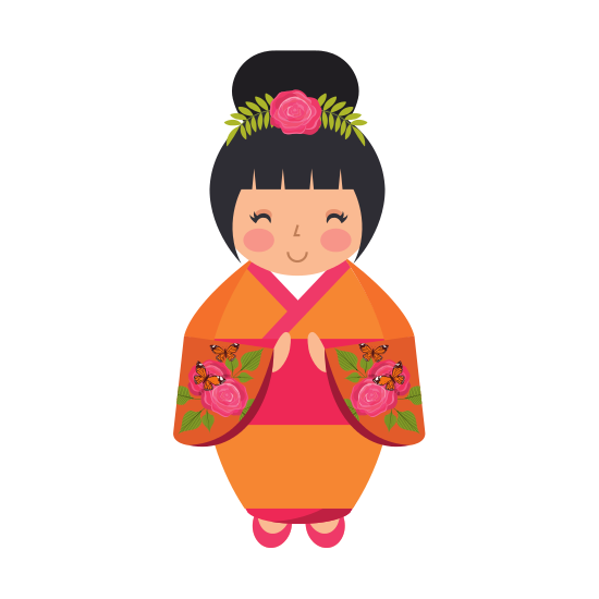 Japanese Doll Download PNG Download Free Transparent PNG Image