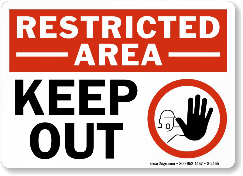 Keep Out Download Download HD PNG Transparent PNG Image