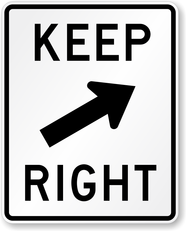 Keep Right Image Download HD PNG Transparent PNG Image