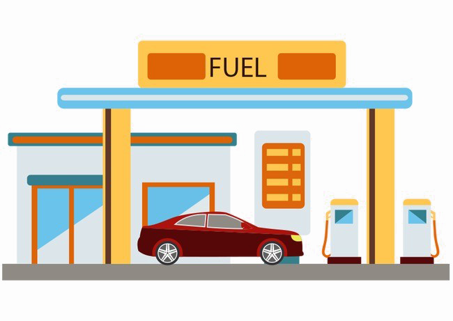 Gas Station HQ Image Free PNG Transparent PNG Image