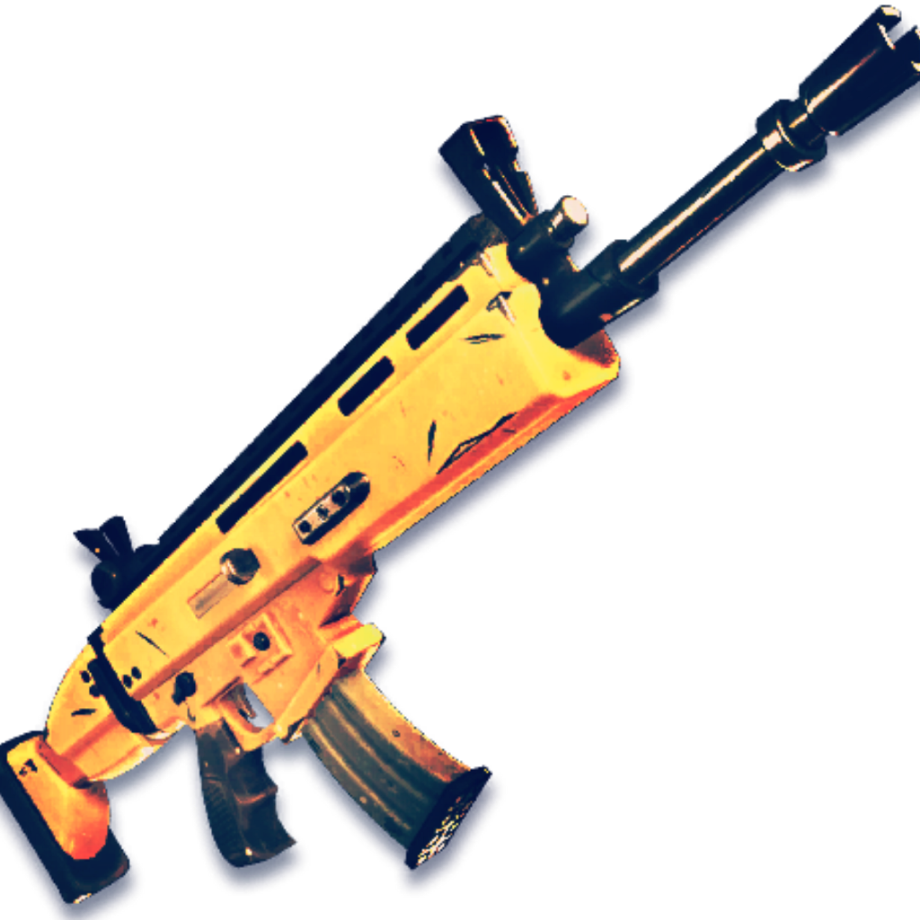 Weapon Gun Royale Fortnite Battle Scar Fn Transparent PNG Image