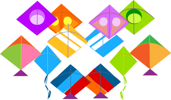 Makar Sankranti Line Design For Happy Day 2020 Transparent PNG Image