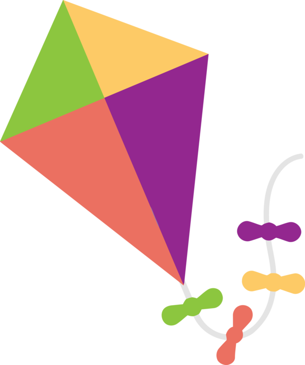 Makar Sankranti Line Triangle Construction Paper For Happy Goals Transparent PNG Image