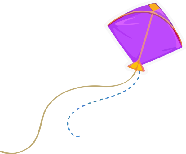 Makar Sankranti Kite Line For Happy Party 2020 Transparent PNG Image