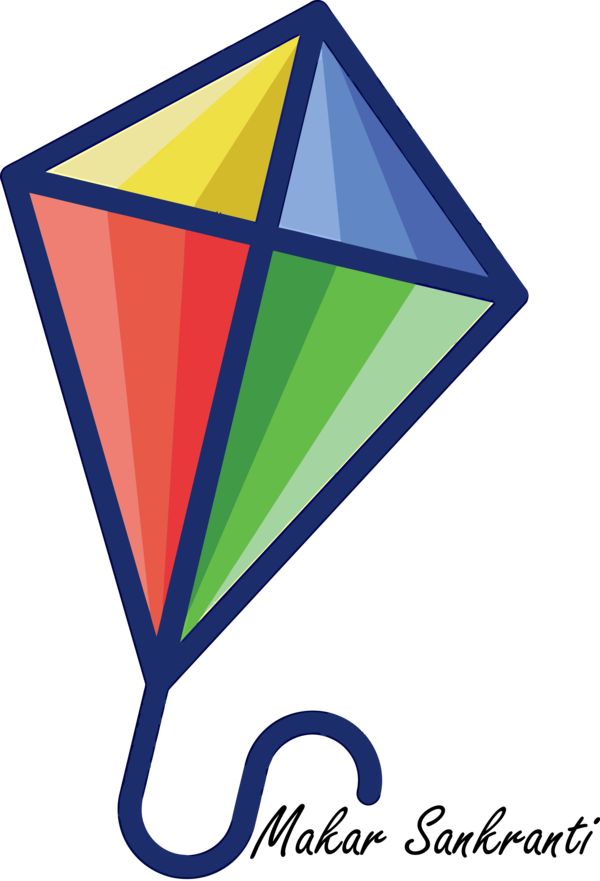 Makar Sankranti Triangle Line Logo For Happy Games Transparent PNG Image