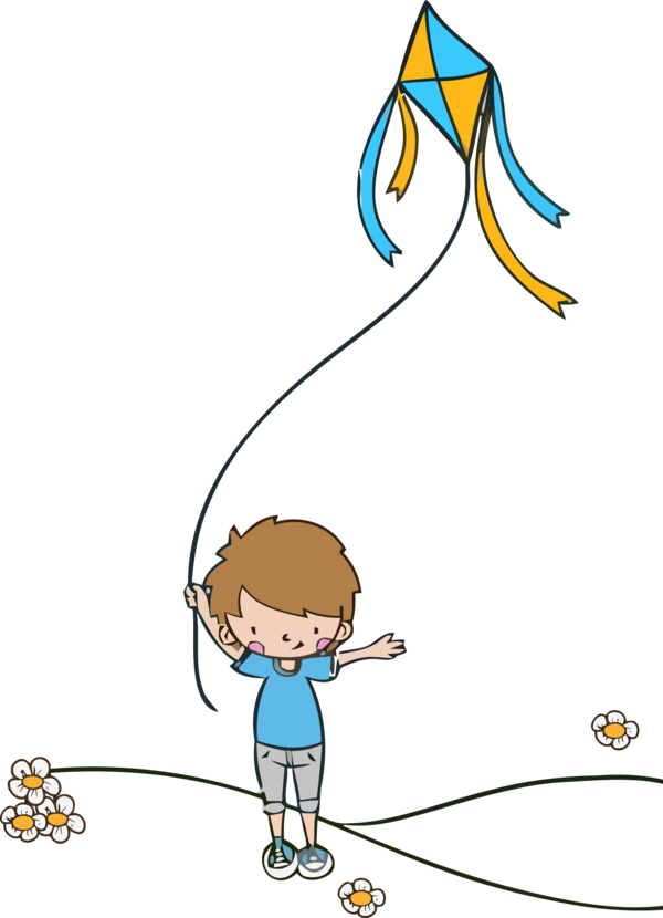 Makar Sankranti Cartoon Line Water For Happy Song Transparent PNG Image