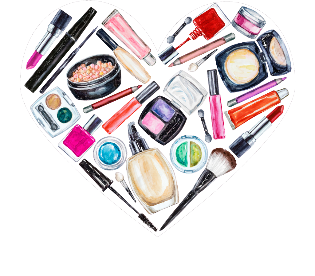 Makeup Cosmetics Kit Free HQ Image Transparent PNG Image