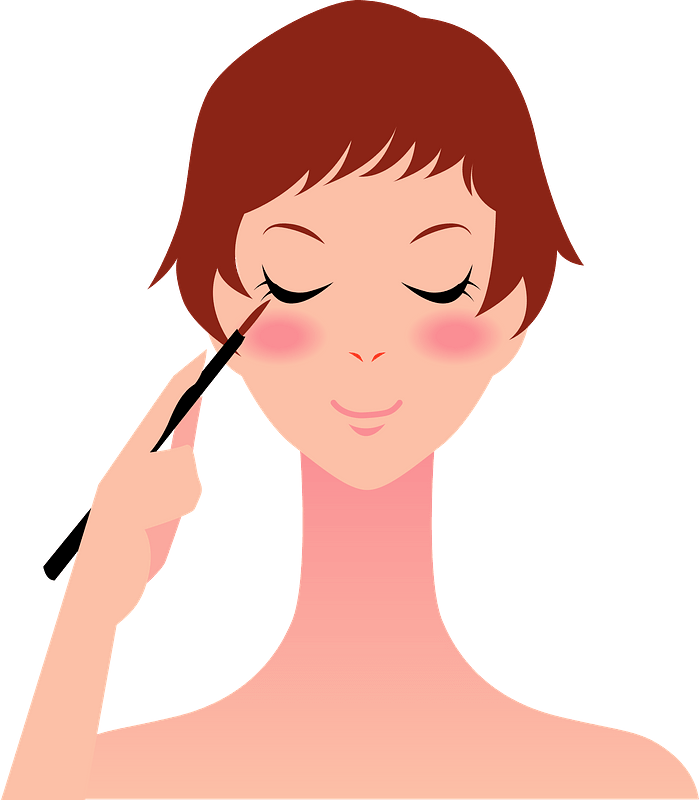 Doing Girl Makeup HQ Image Free Transparent PNG Image