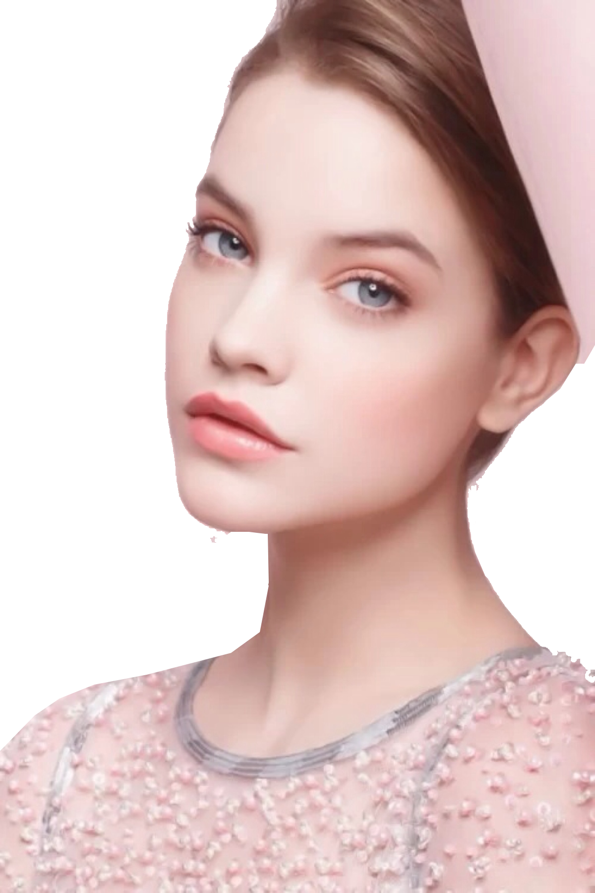 Cute Hairstyle Eye Makeup Palvin Model Cosmetics Transparent PNG Image