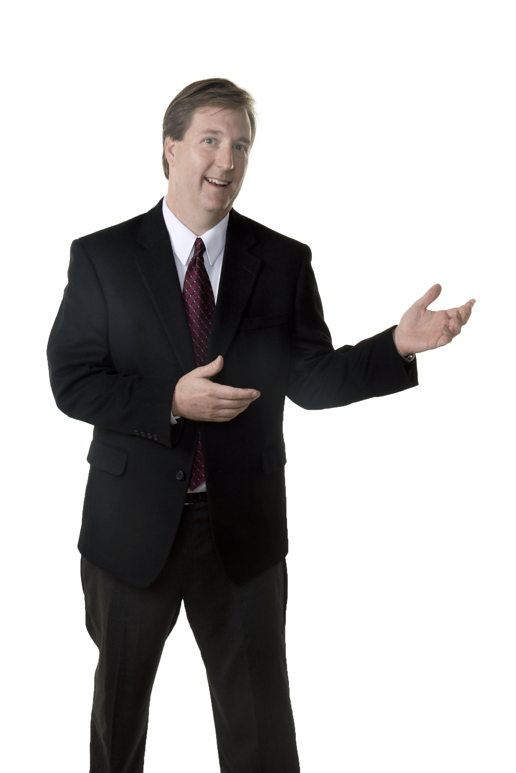 Standing Smiling Business Man PNG Download Free Transparent PNG Image