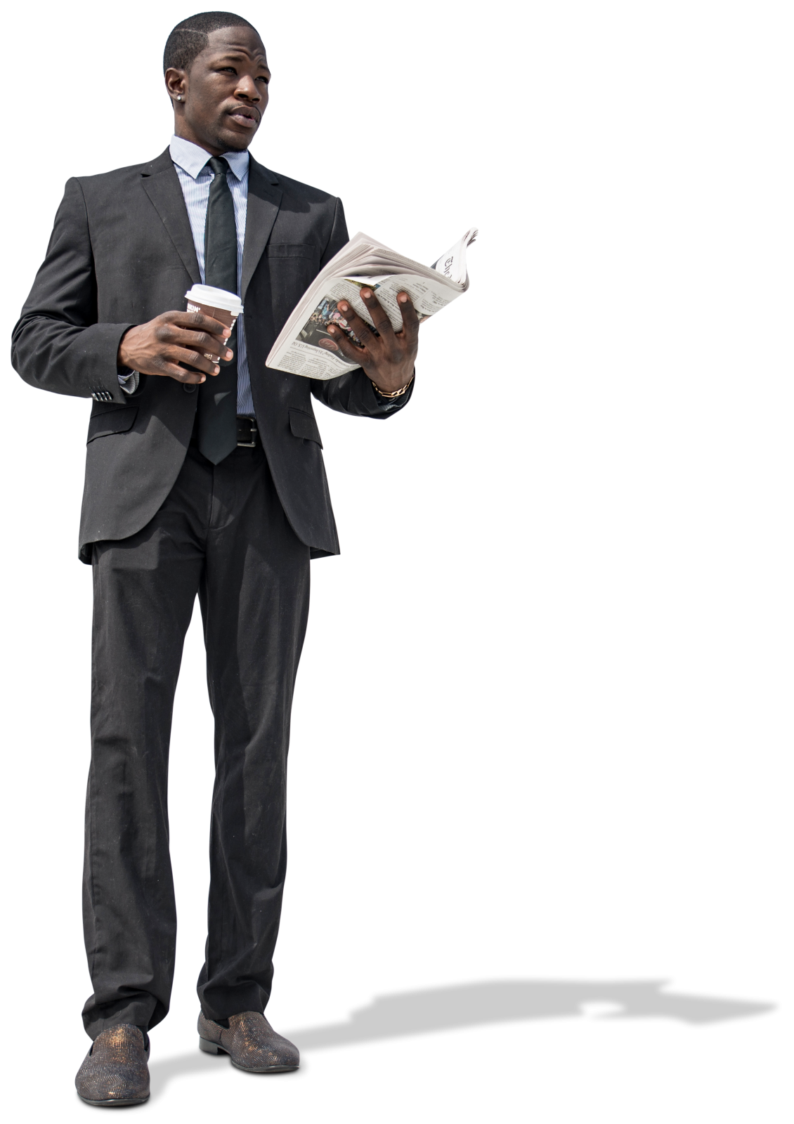 Standing Man Business Suit PNG Free Photo Transparent PNG Image