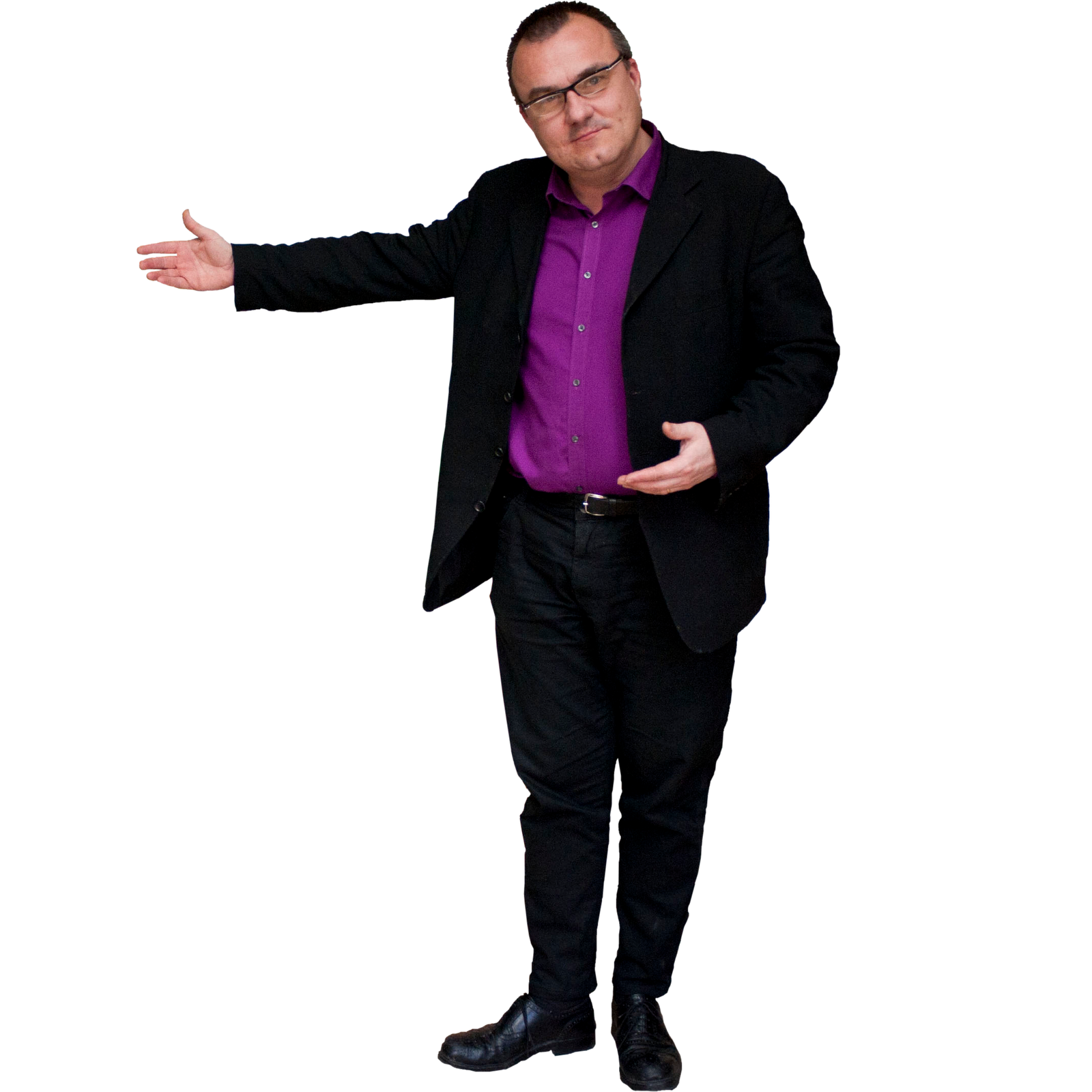 Standing Photos Man Business Suit Transparent PNG Image