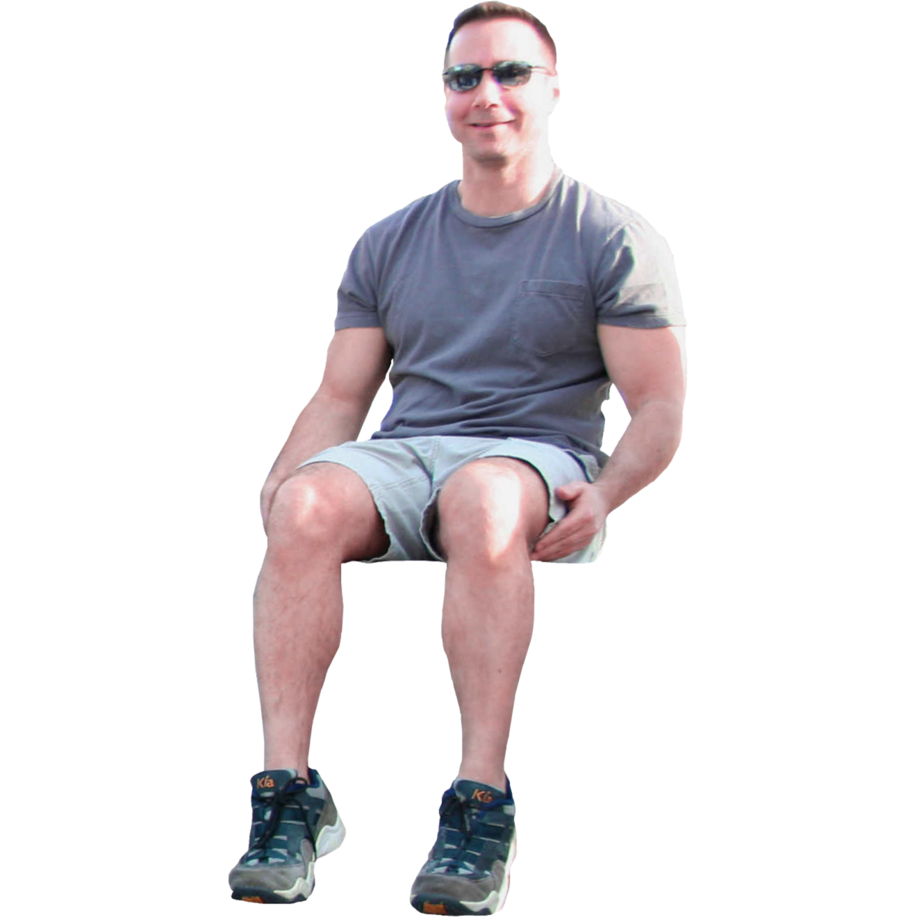 Sitting Man Image Transparent PNG Image