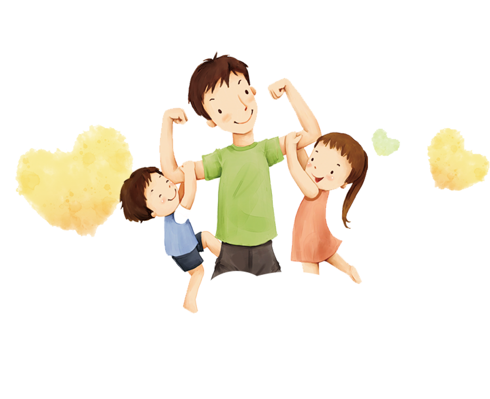 Art Fathers Father Child Love Day Transparent PNG Image