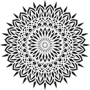 Mandala Tattoos Png File Transparent PNG Image