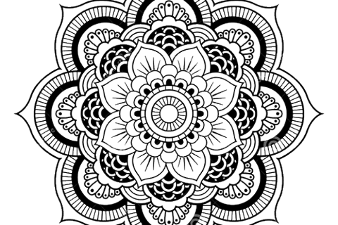 Mandala Tattoos Png Image Transparent PNG Image