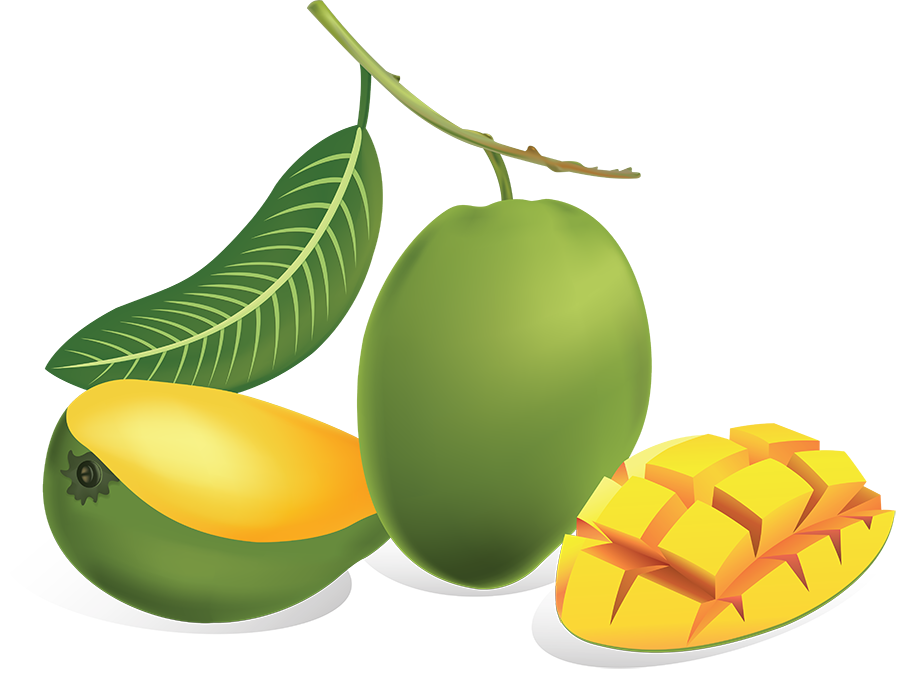 Green Mango Transparent PNG Image