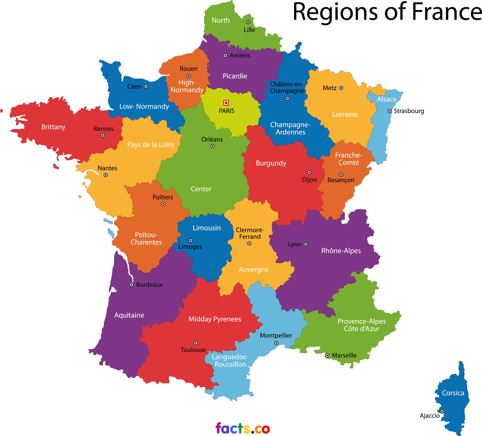 Map Region Pic France Download HD Transparent PNG Image