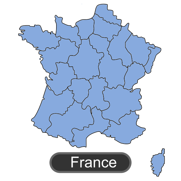 Map Picture Vector France Free HQ Image Transparent PNG Image