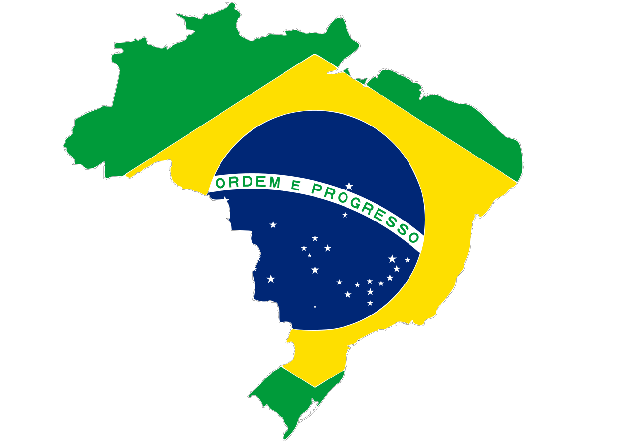 Brazil Map Of Wallpaper Flag Computer Logo Transparent PNG Image