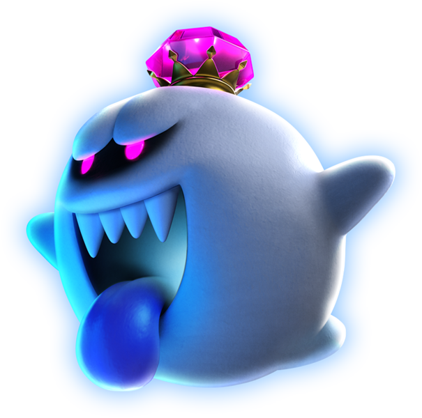 Mario Boo Super Bros King Transparent PNG Image