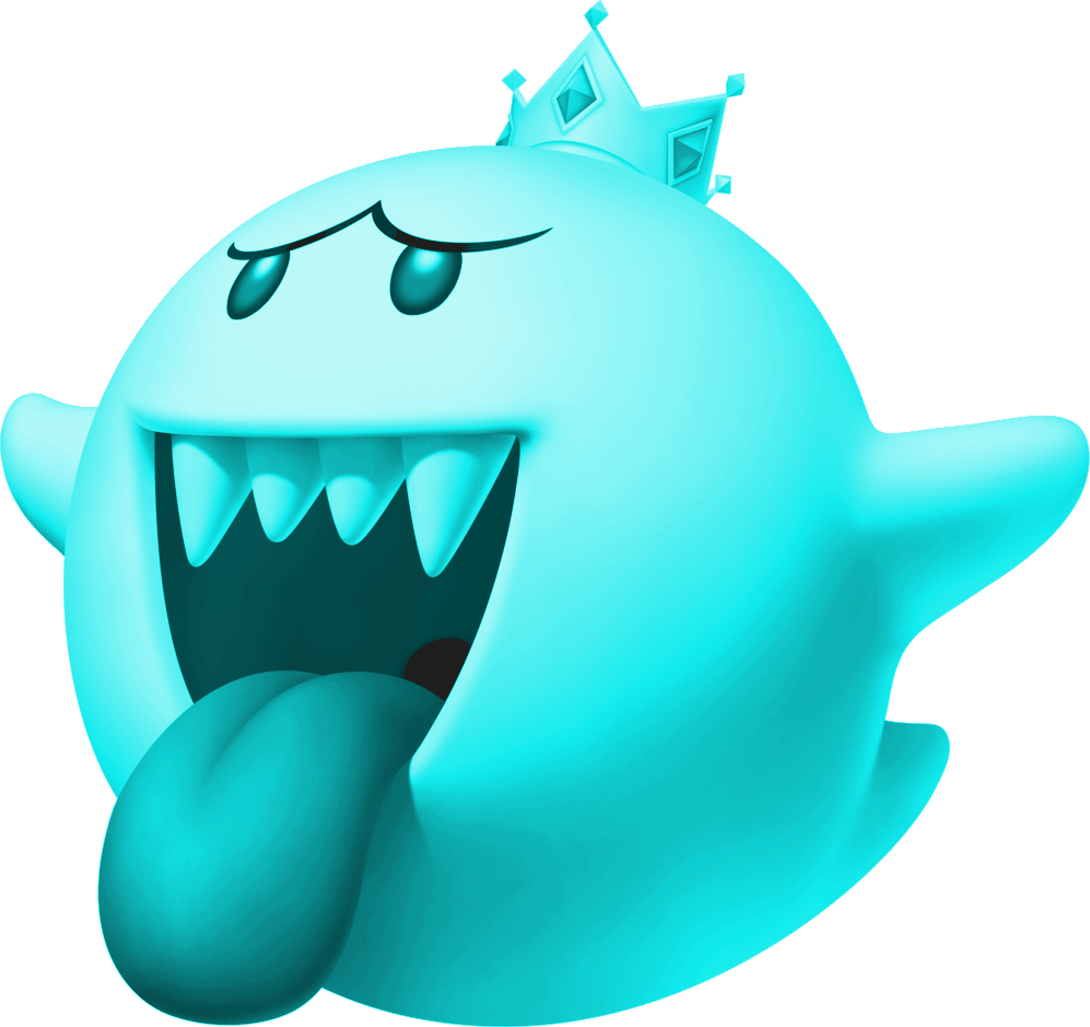 Mario Boo Super Bros King Transparent PNG Image