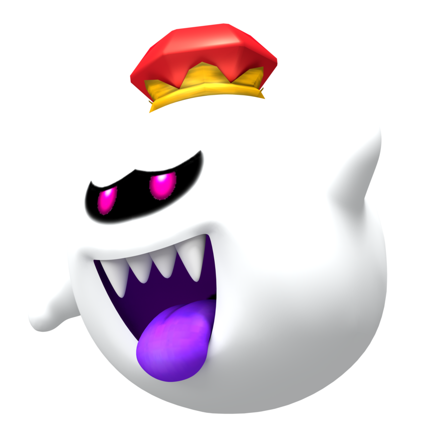 Mario Boo Super Bros King Transparent PNG Image