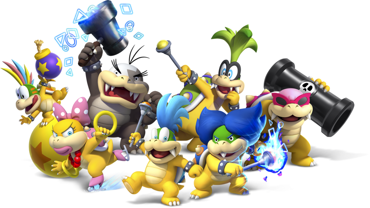 Mario Picture Super Bros Koopalings Transparent PNG Image