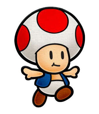 Toad Mario Super Bros Free Download PNG HQ Transparent PNG Image