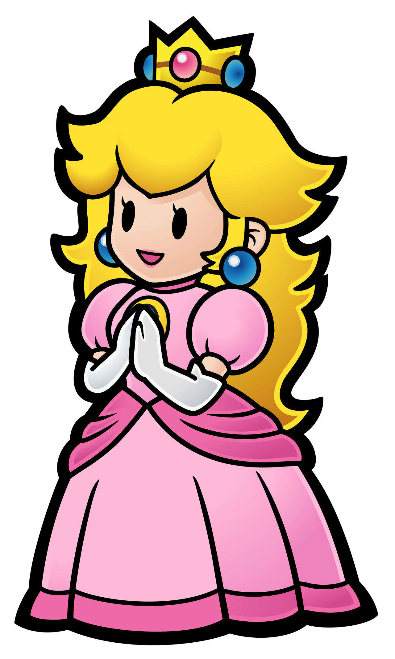 Princess Peach Image Transparent PNG Image