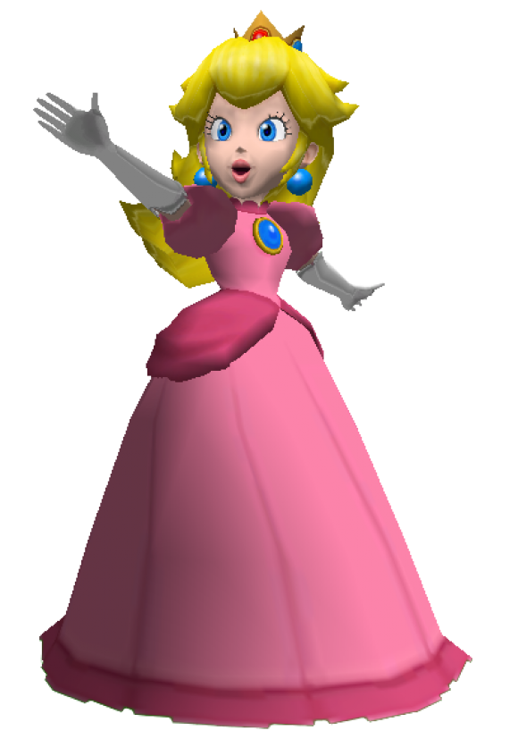 Princess Peach File Transparent PNG Image