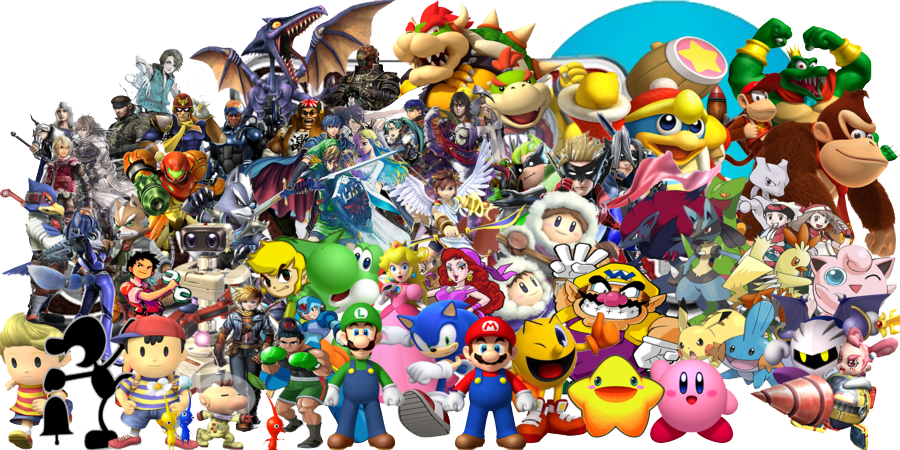 Smash Toy Art For 3Ds Bros Transparent PNG Image