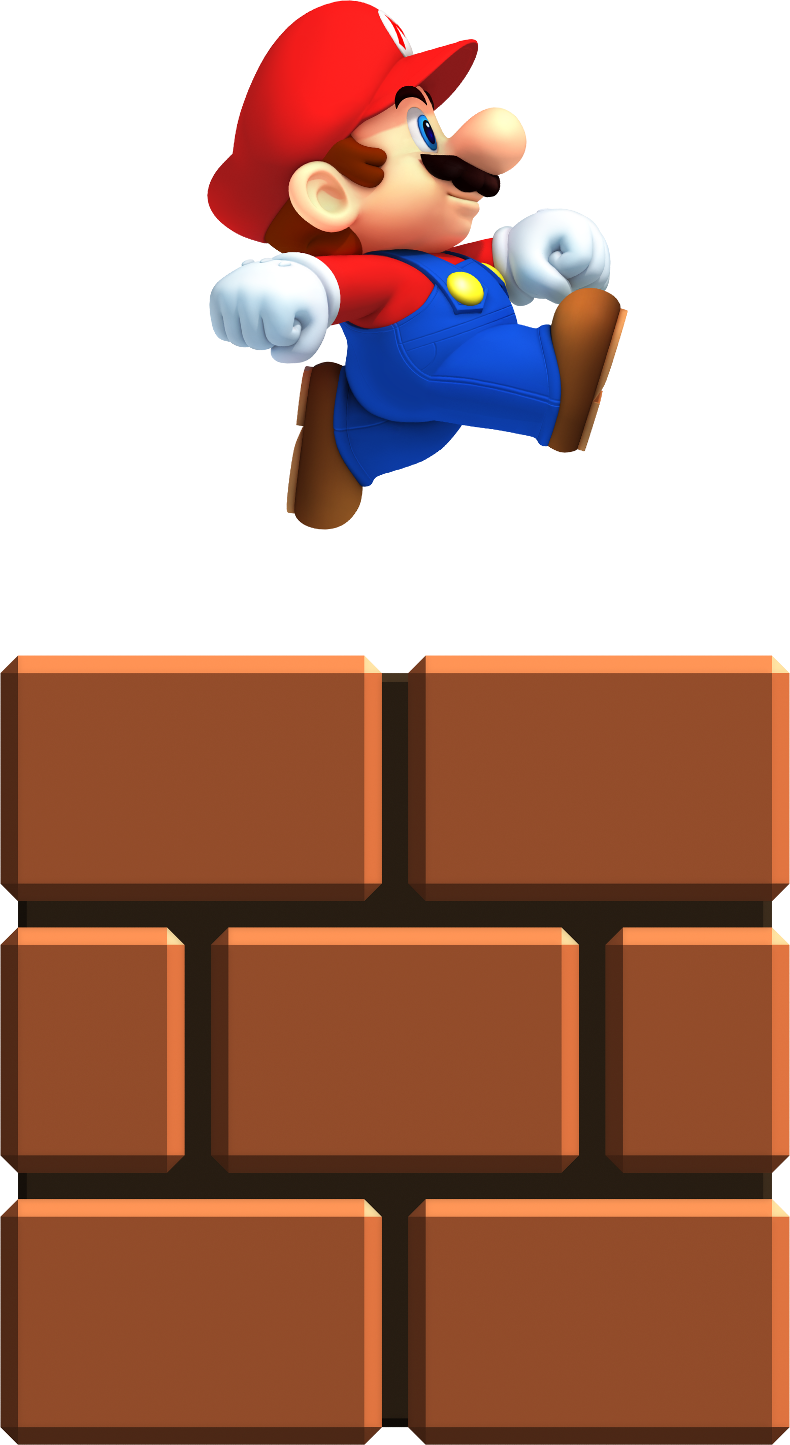 Play Land Material Bros Mario Super 3D Transparent PNG Image