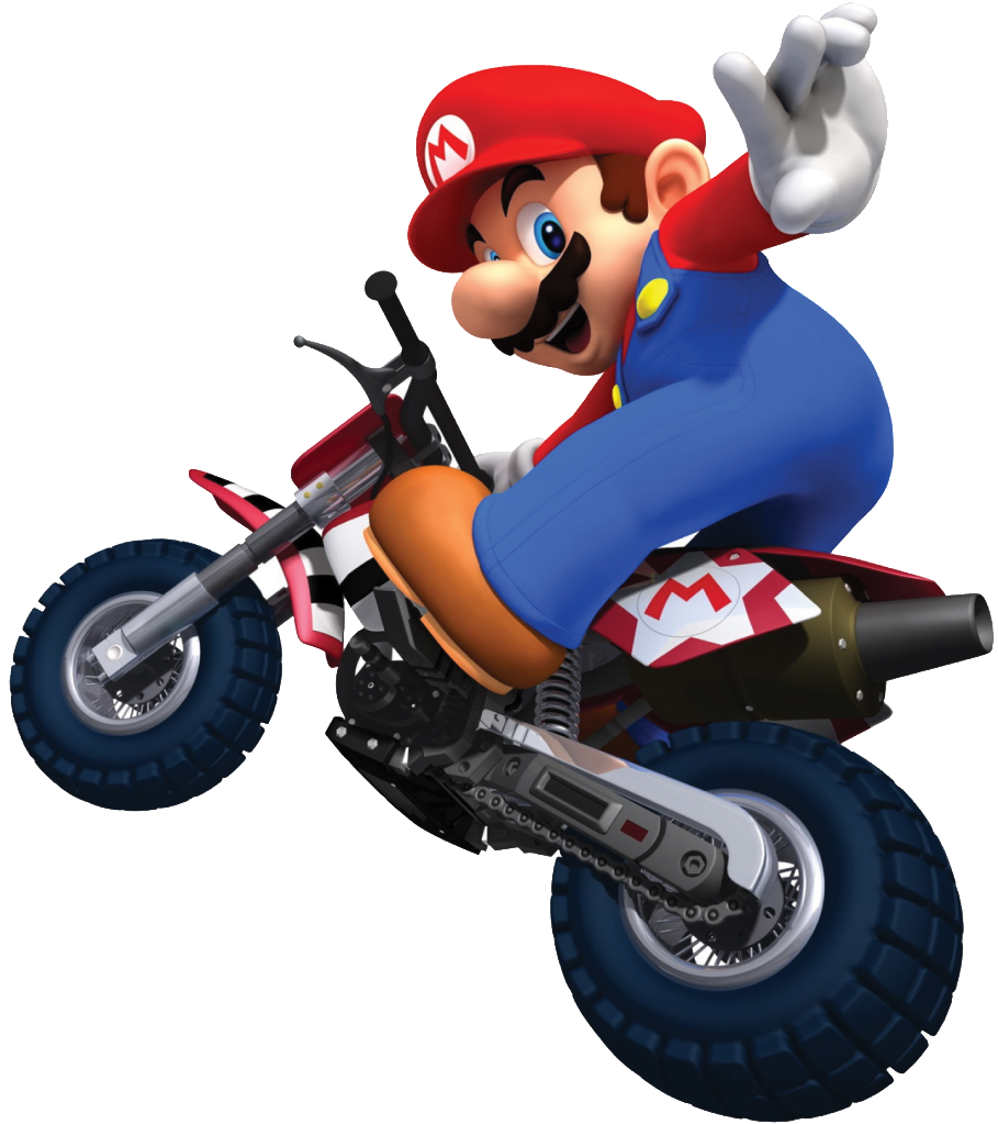 Wheel Bicycle Kart Bros Accessory Mario Wii Transparent PNG Image