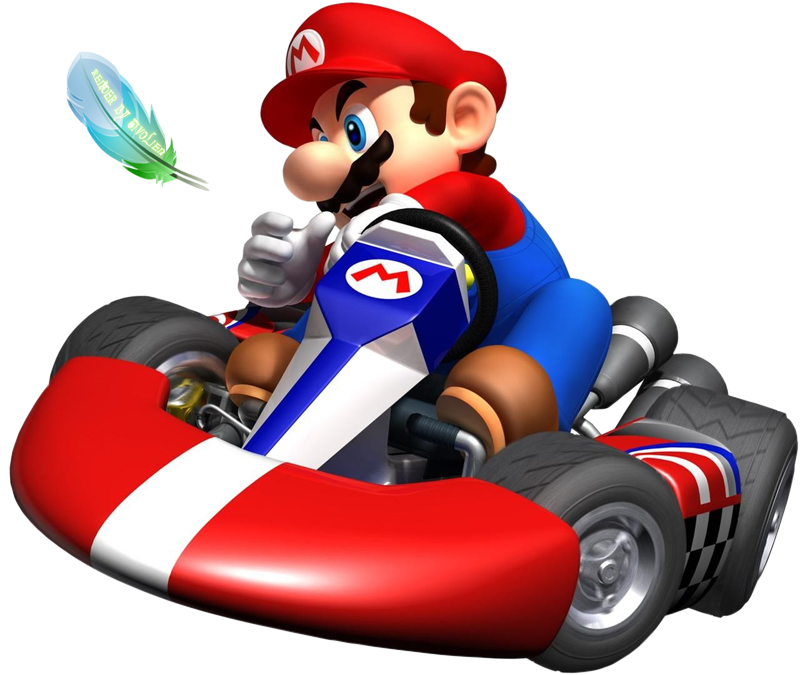 Kart Double Inflatable Bros Dash Mario Games Transparent PNG Image