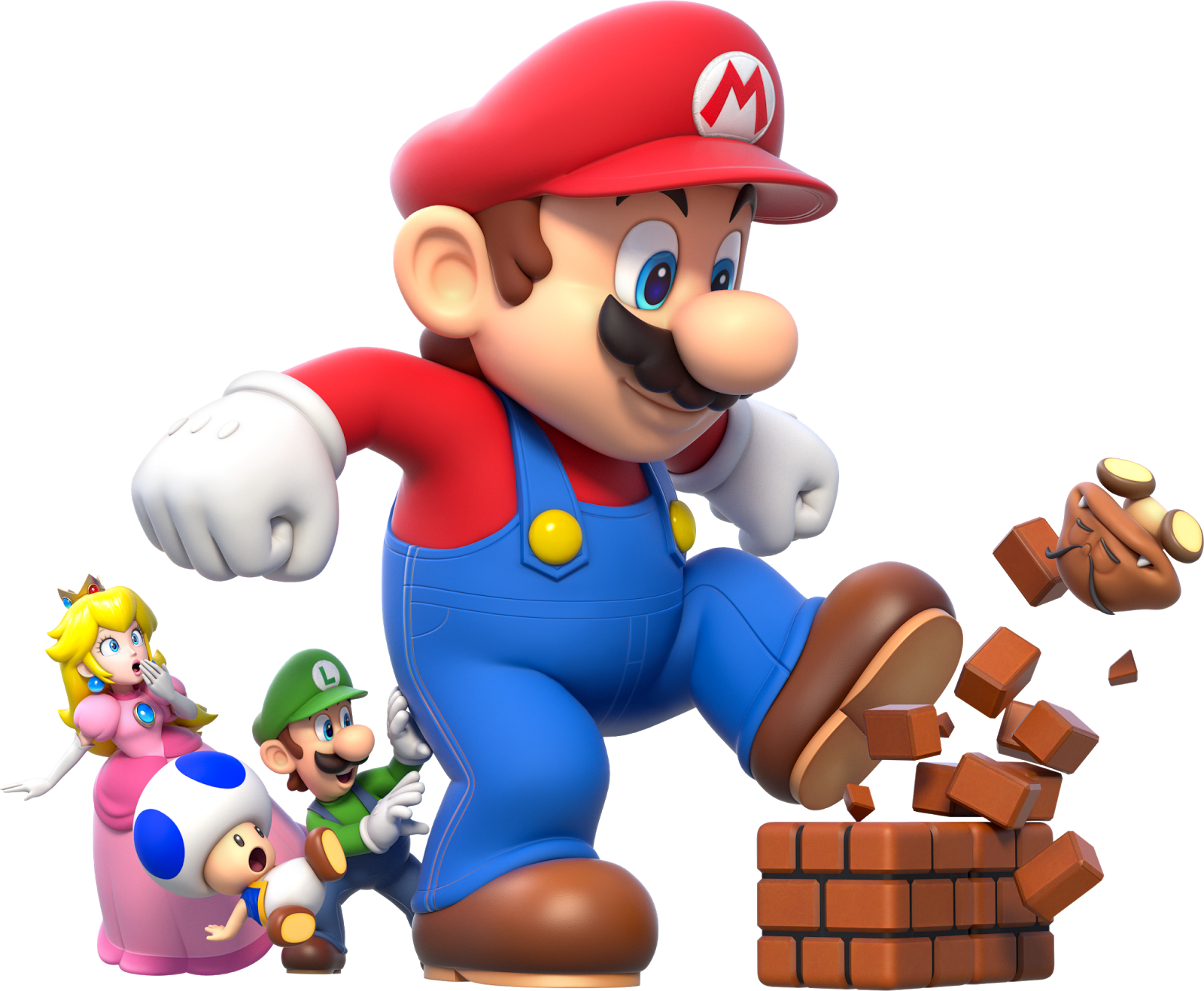 Land Material Bros Mario Toy World Super Transparent PNG Image