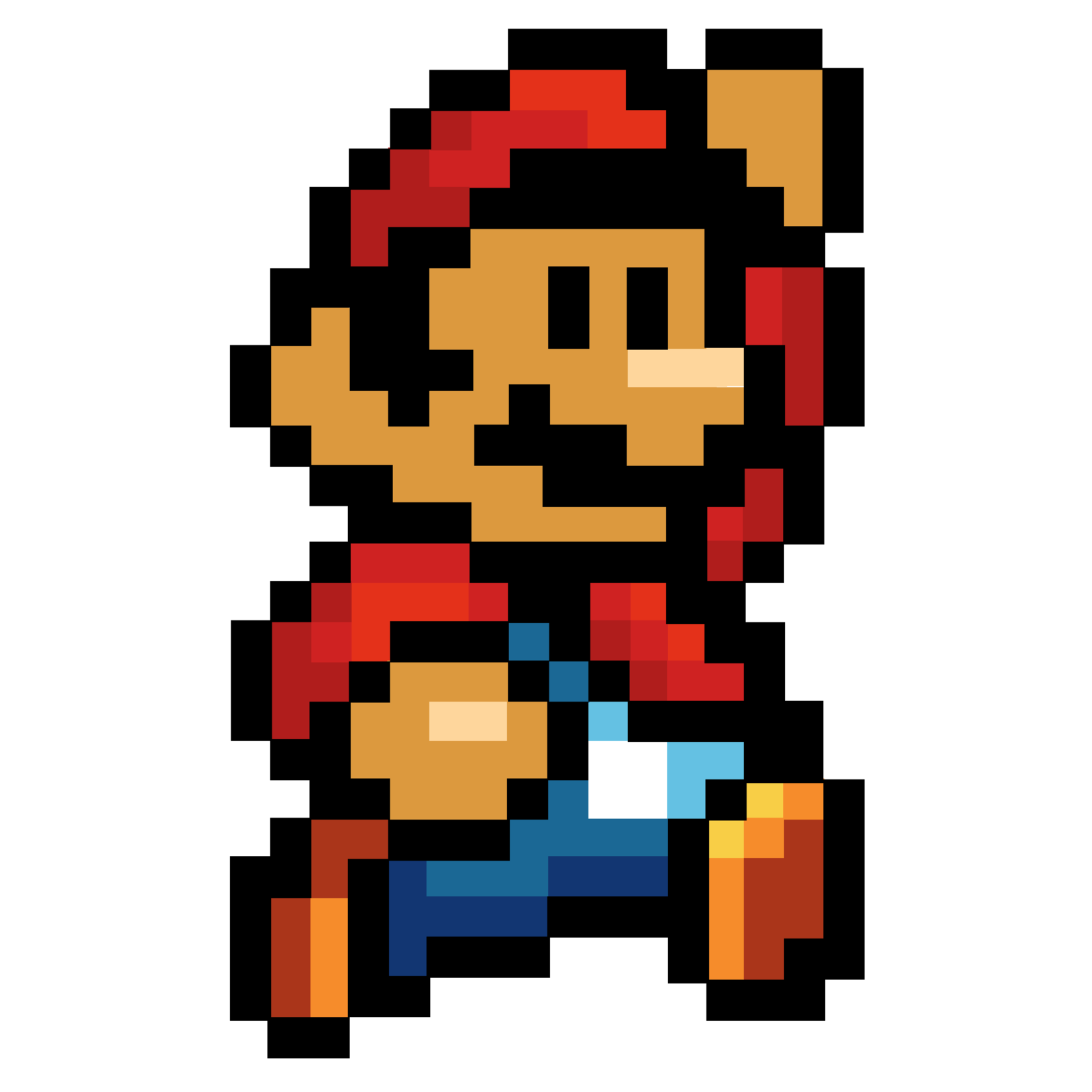 Square Art Bros Mario Allstars Super Transparent PNG Image