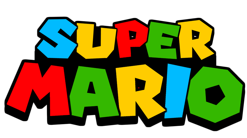 Yellow Mario Green Bros Logo Super Transparent PNG Image