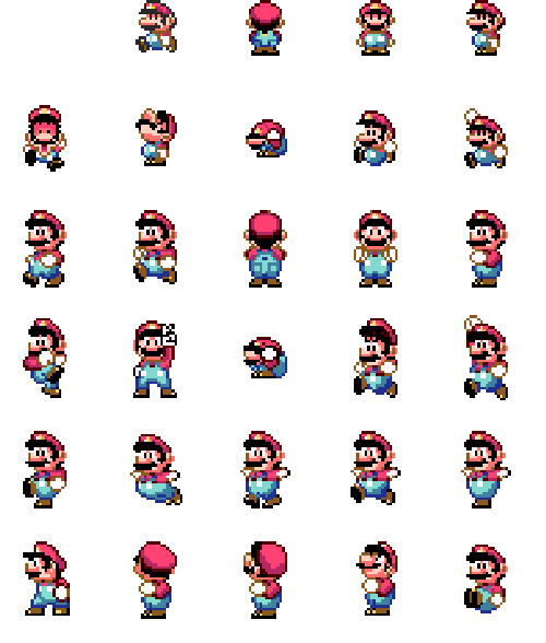 Emoticon Bros Mario World Line Super Transparent PNG Image