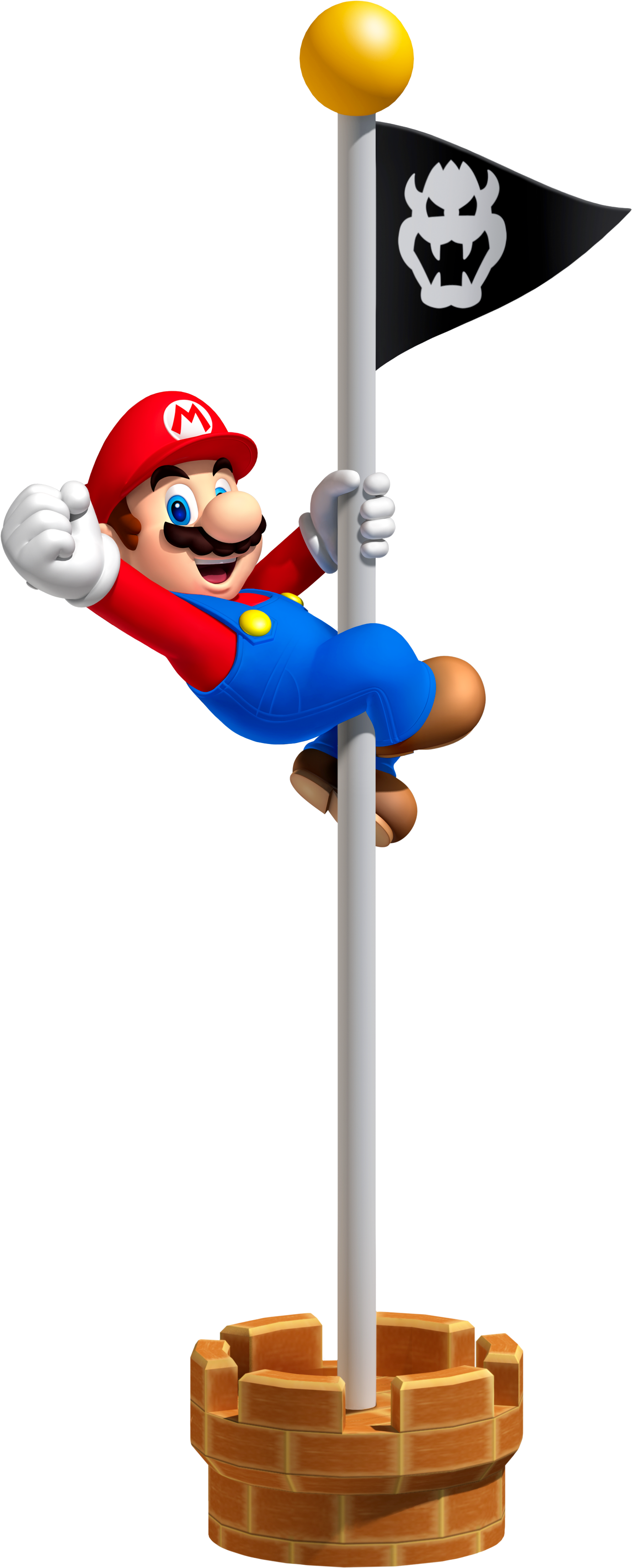 Land Bros Mario Toy Super 3D Transparent PNG Image