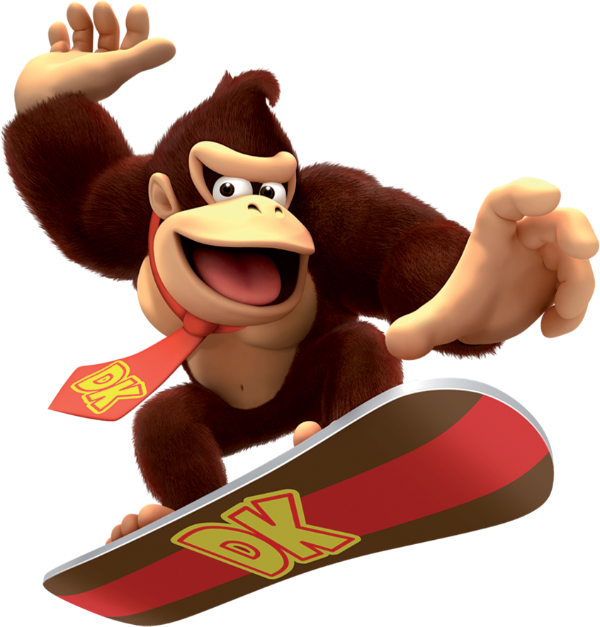 Sonic Donkey Country Olympic Kong Mario Games Transparent PNG Image