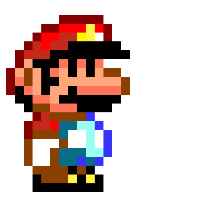 Square Text Bros Mario World Super Transparent PNG Image