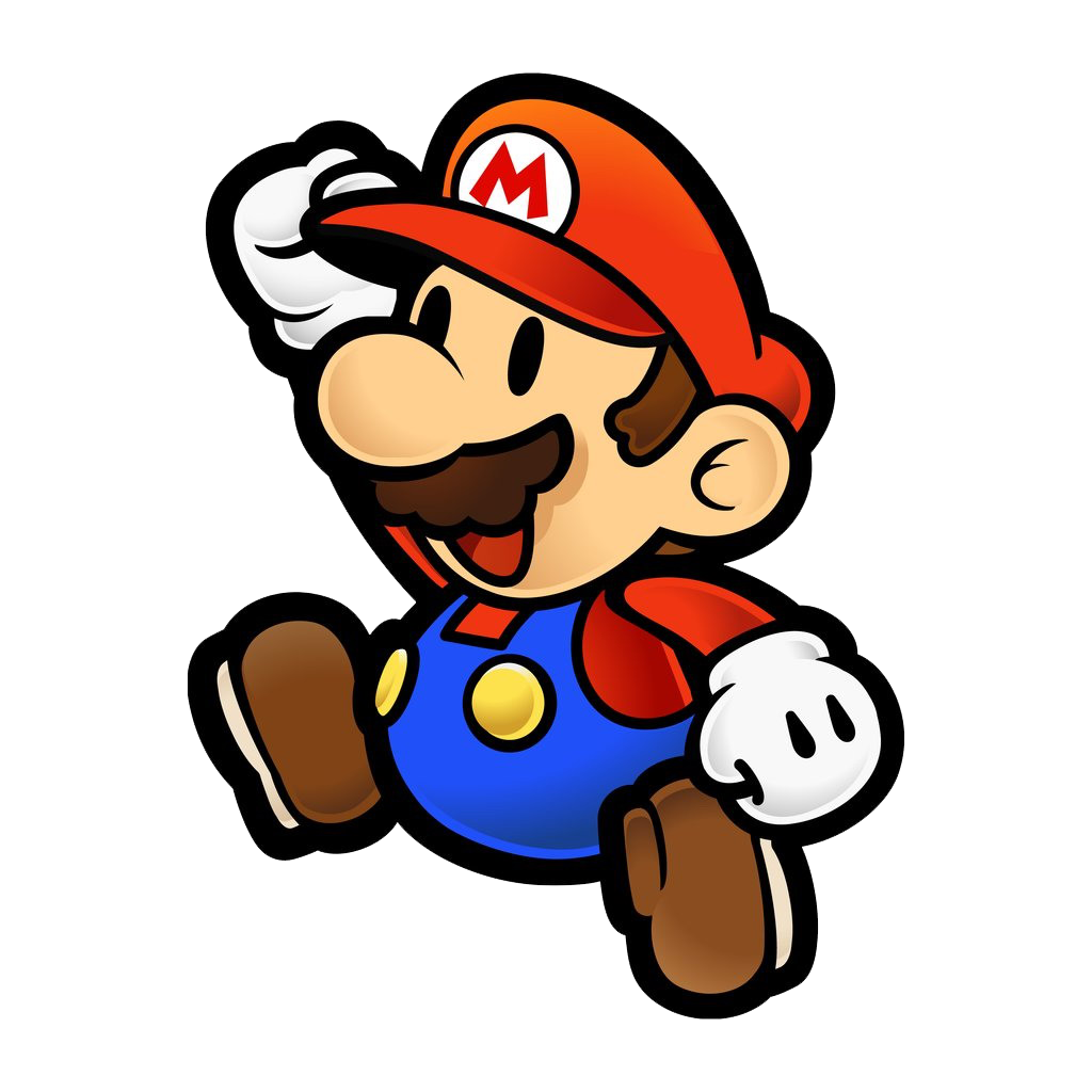 Recreation Area Bros Mario Paper Super Transparent PNG Image