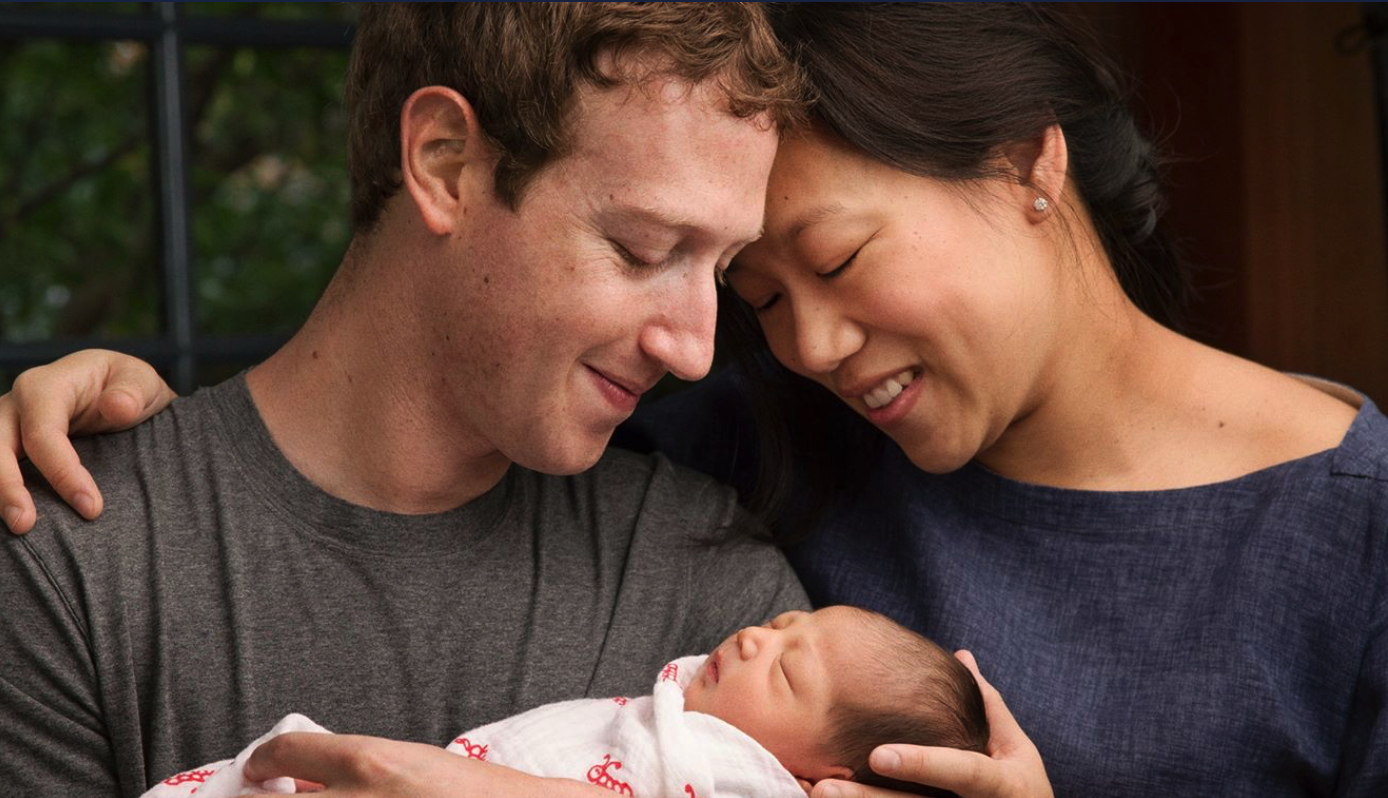 Infant Daughter Chan Mark Zuckerberg Facebook Priscilla Transparent PNG Image