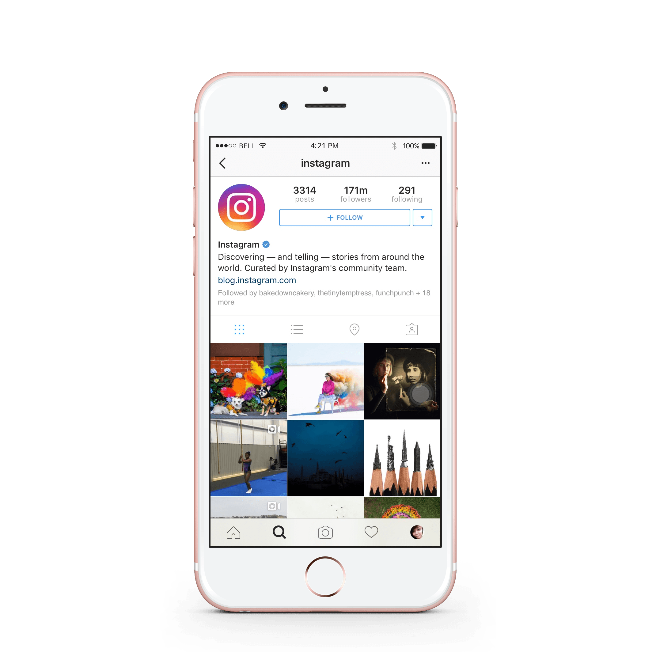 Development Instagram Mobile Marketing App Iphone User Transparent PNG Image