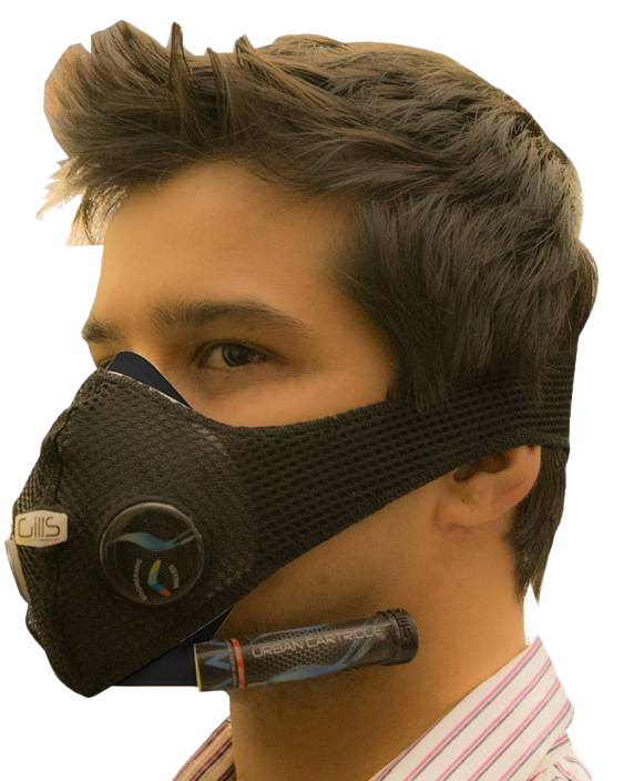 Mask Black Anti-Pollution Download HD Transparent PNG Image